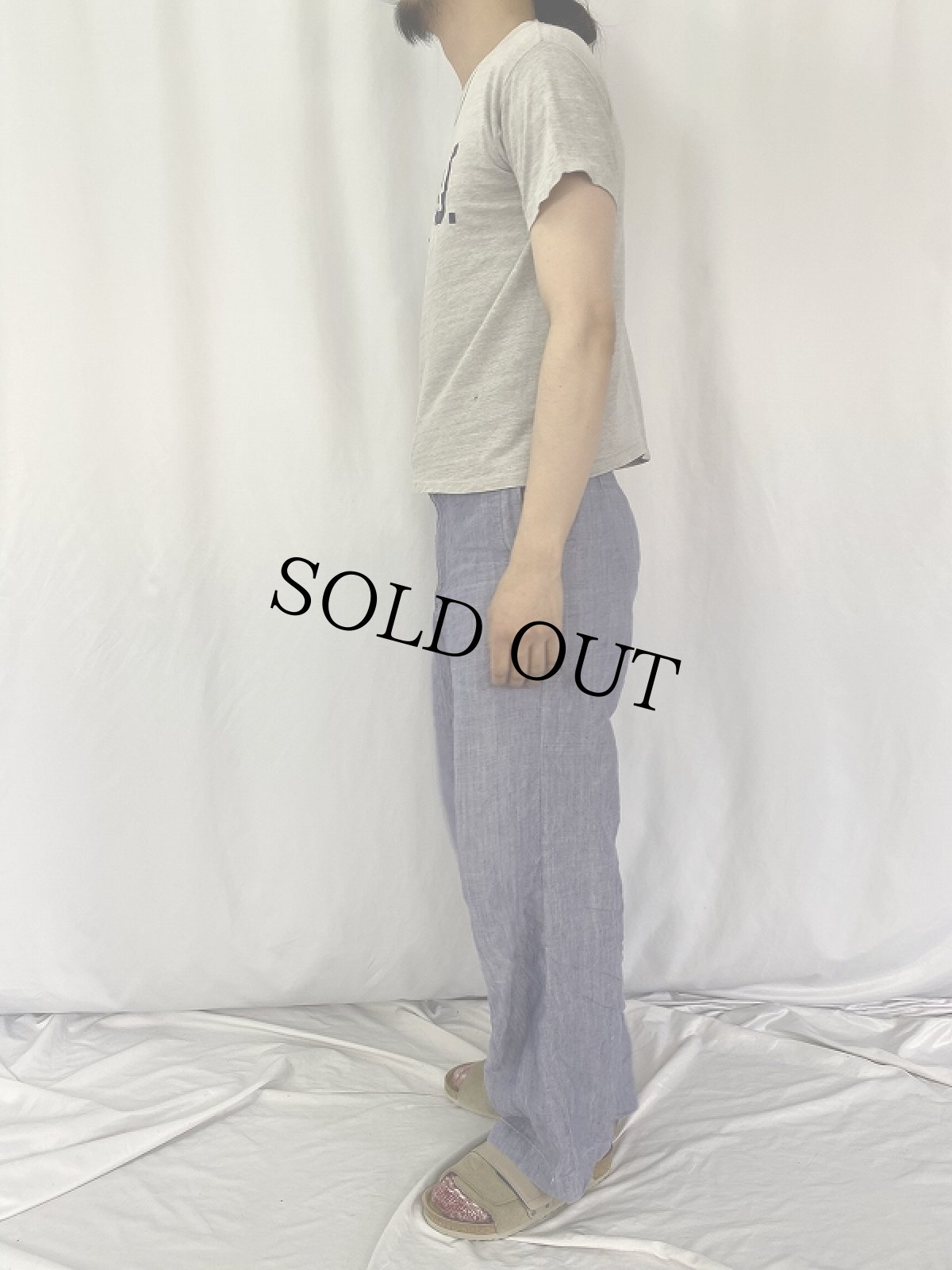 画像3: 60's Sportswear "S.I.U" プリントTシャツ M (3)