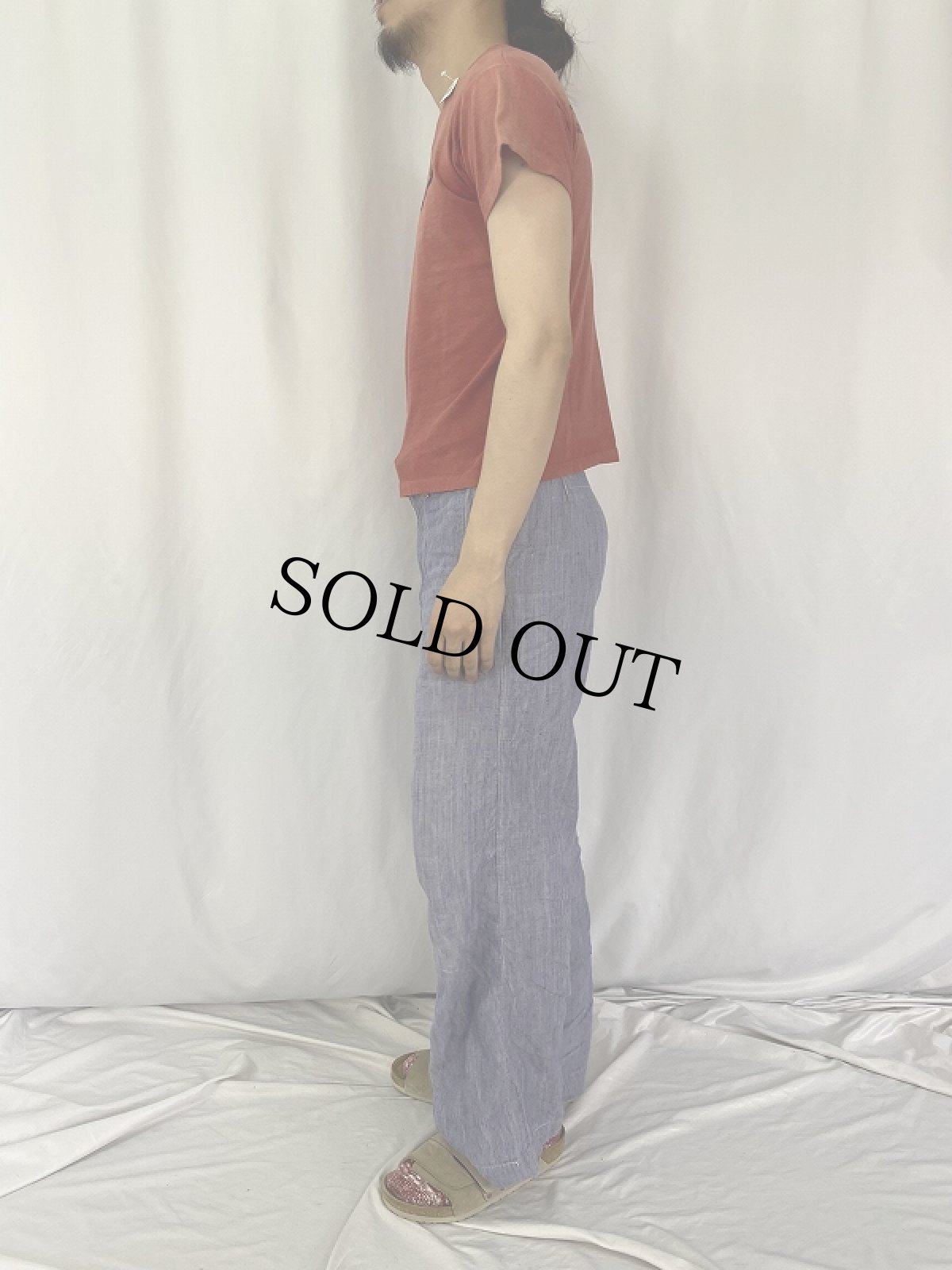 画像3: 50〜60's Champion 小文字ランタグ "KAMEHAMEHA" プリントTシャツ M (3)