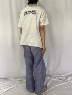画像4: 90's Oat Willie's USA製 タバコショッププリントTシャツ XL (4)