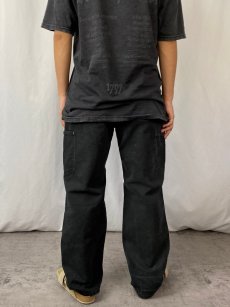 画像3: Carhartt ダブルニー ダックペインターパンツ BLACK W30 (3)