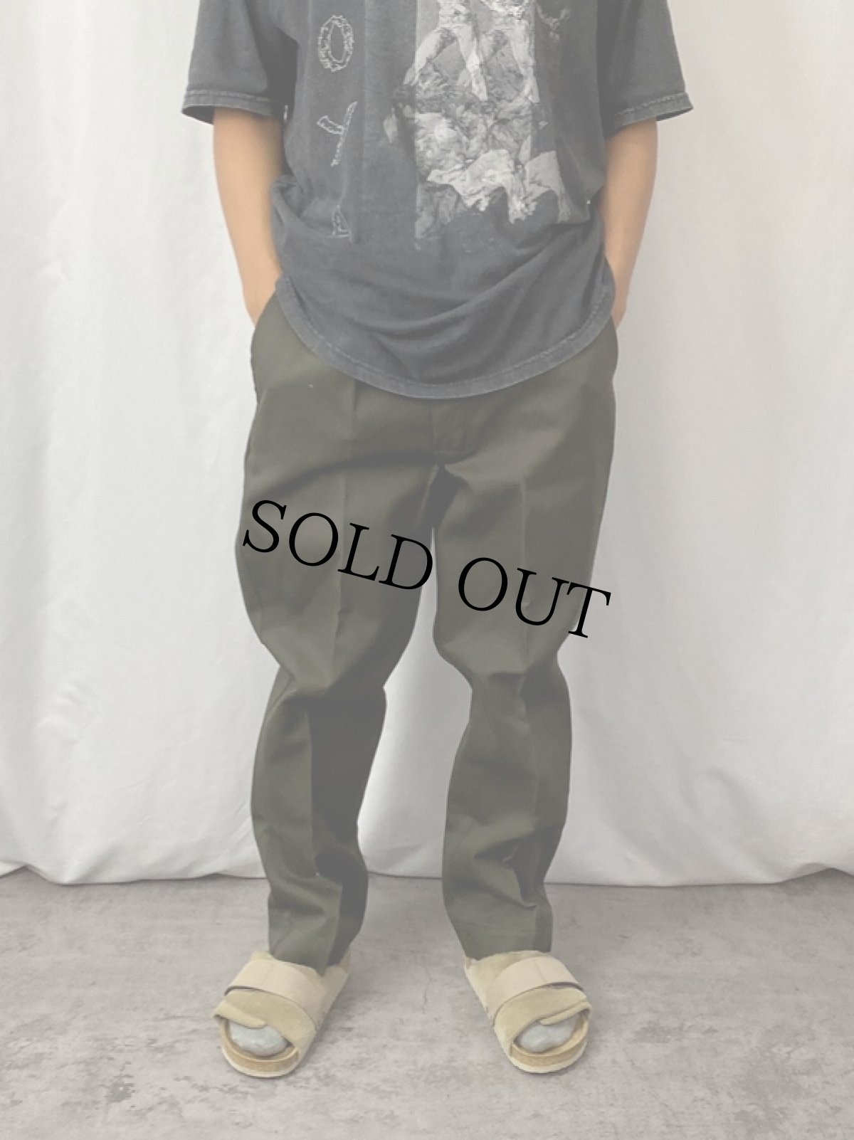 画像2: 60's Dickies 874 ワークパンツ W35 (2)