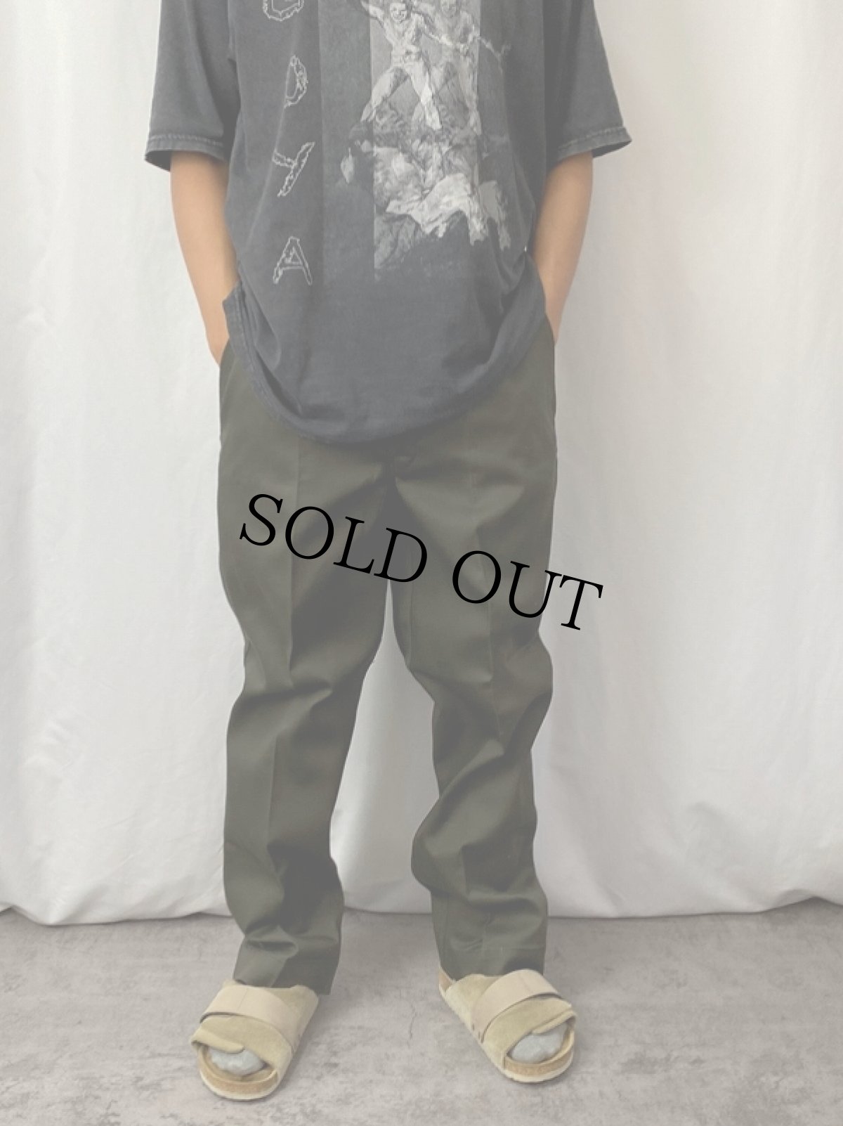 画像2: 70's Dickies 874 ワークパンツ W35 (2)