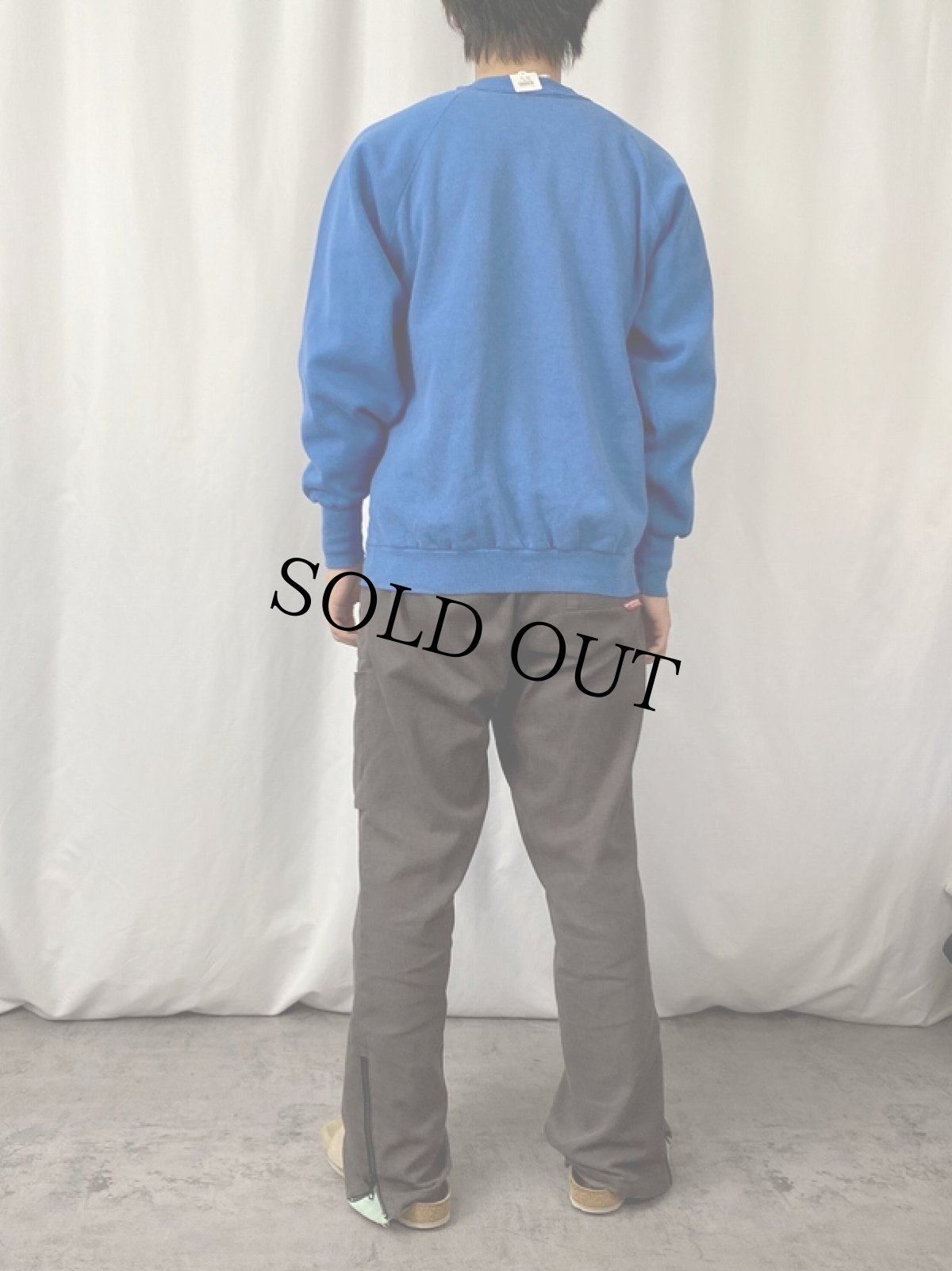 画像3: 80〜90's USA製 "Doughboy" 製粉メーカーキャラクタープリントスウェット XL (3)