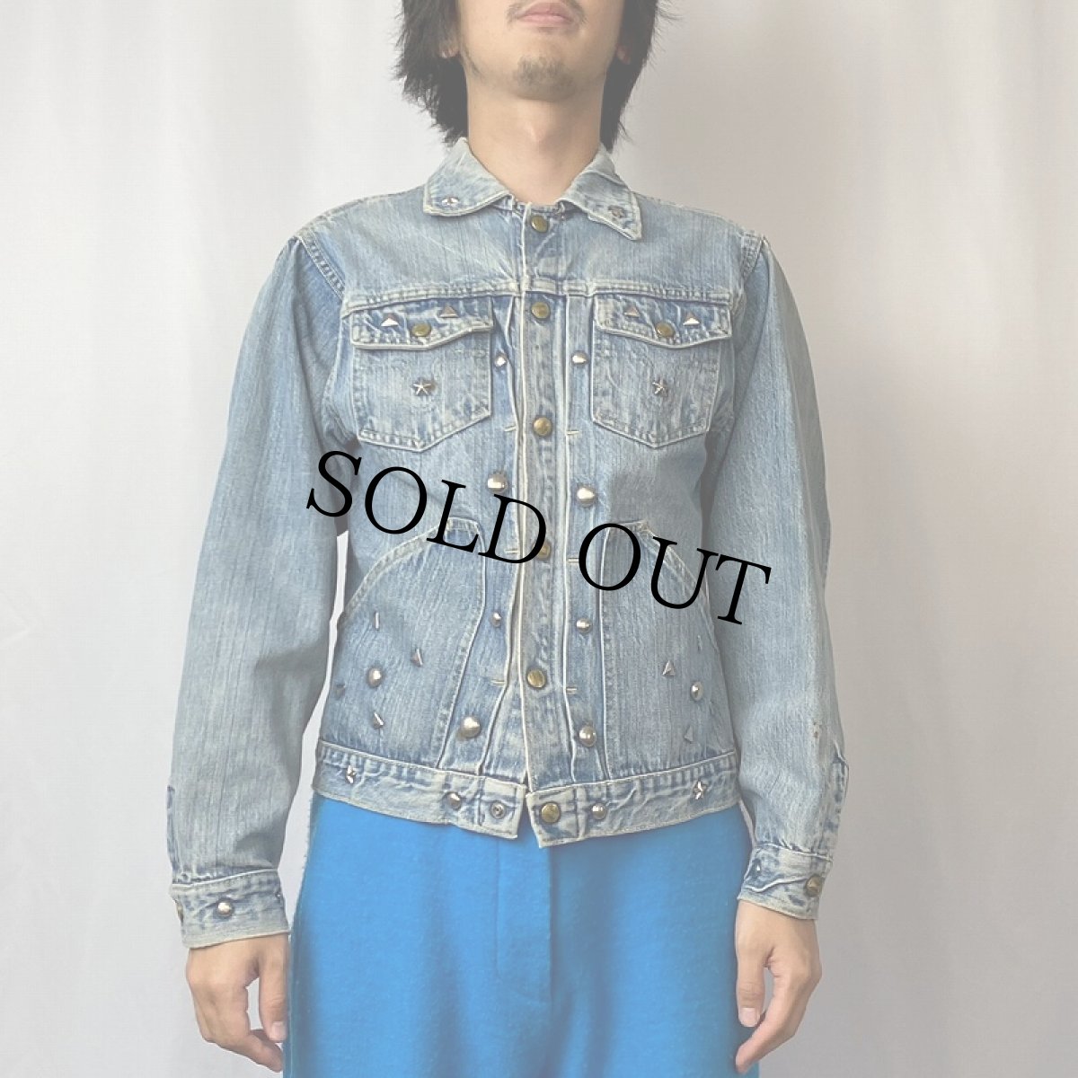 画像2: 60's Buckaroo by BIG SMITH "Studs Custom" スタッズカスタムデニムジャケット (2)