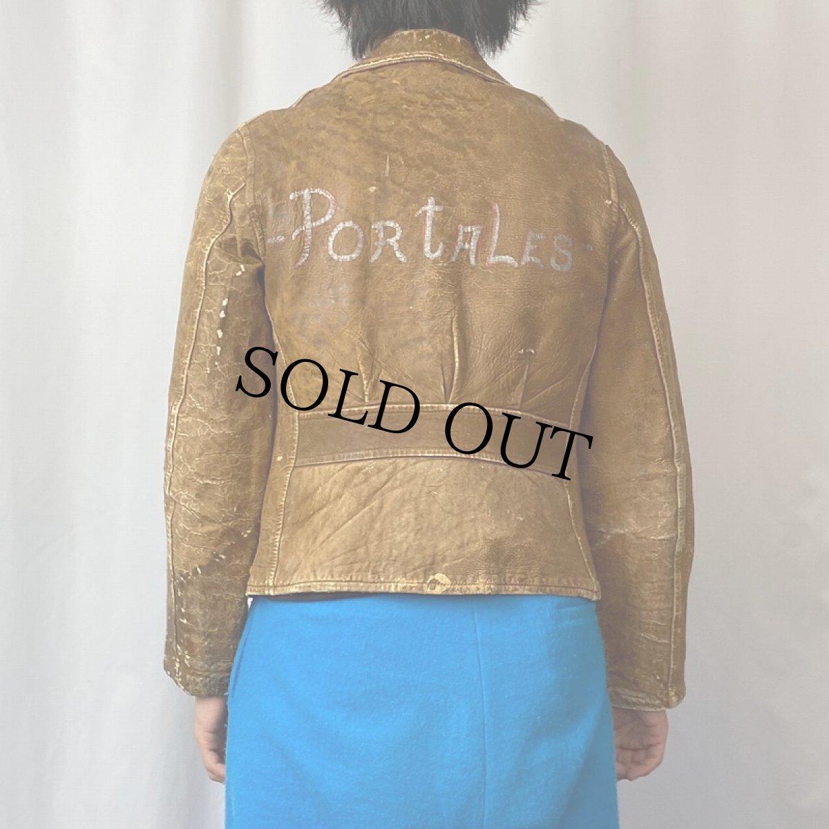 画像3: 40's Shanhouse ペイントコサックジャケット (3)