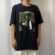 画像2: 映画パロディ ジーザスプリントTシャツ BLACK (2)