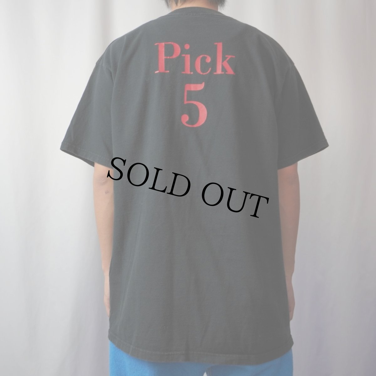 画像3: 90〜2000's Elizabeth Arden "Pick 5" 化粧品ブランドプリントTシャツ BLACK XL (3)