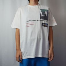 画像3: BURBERRY LONDON ENGLAND PORTUGAL製 モンタージュプリントTシャツ S (3)