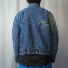 画像3: 80's Levi's 75069-0214 "A-2 TYPE" デニムブルゾン M (3)