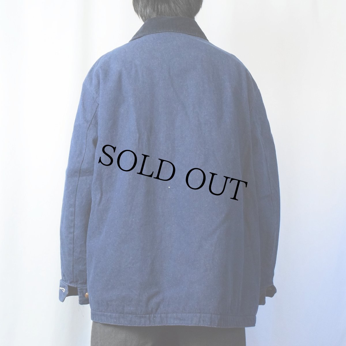 画像3: 70's Wrangler ブランケットライナーデニムカバーオール SIZE52 (3)