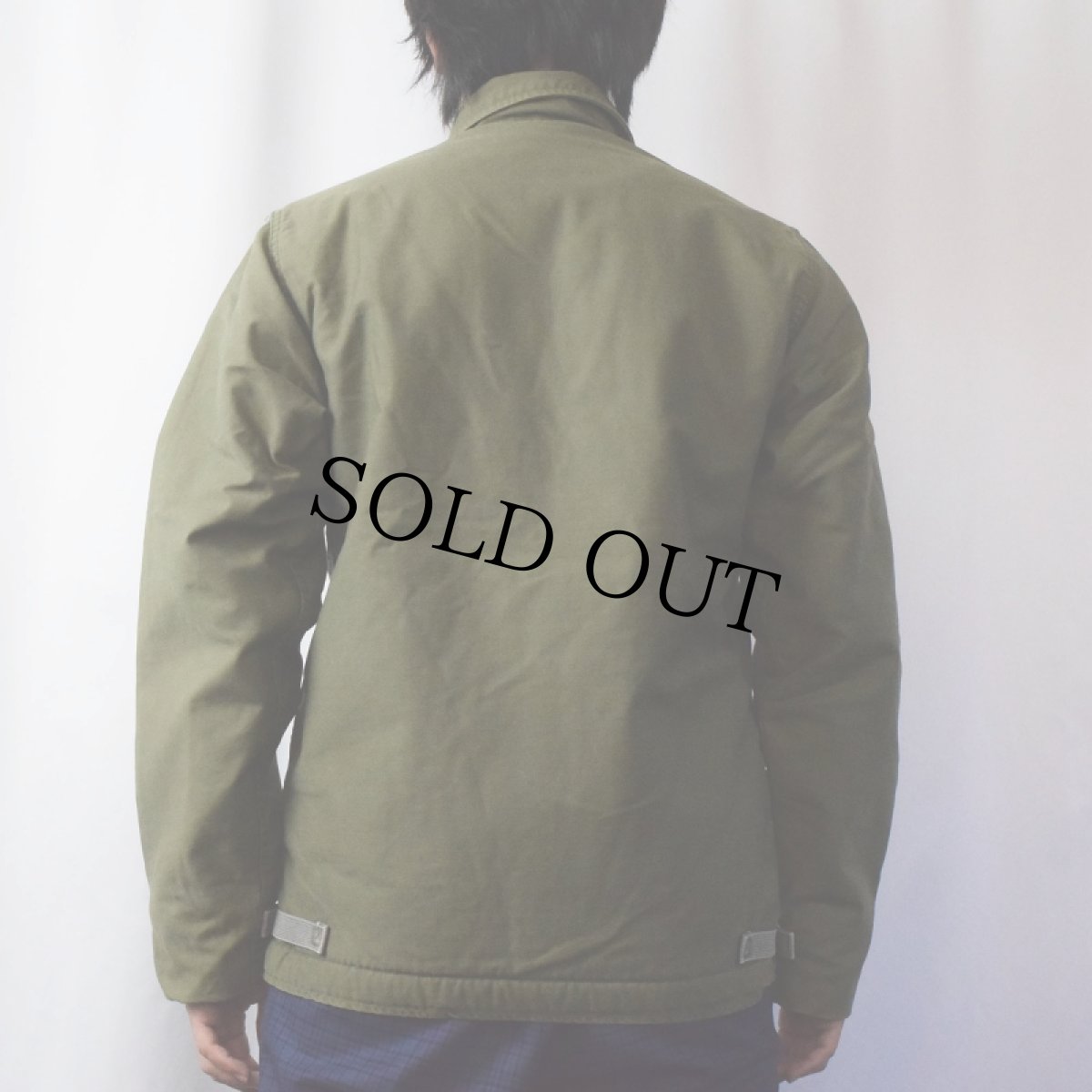 画像3: 80's U.S.NAVY A-2 デッキジャケット SMALL (3)
