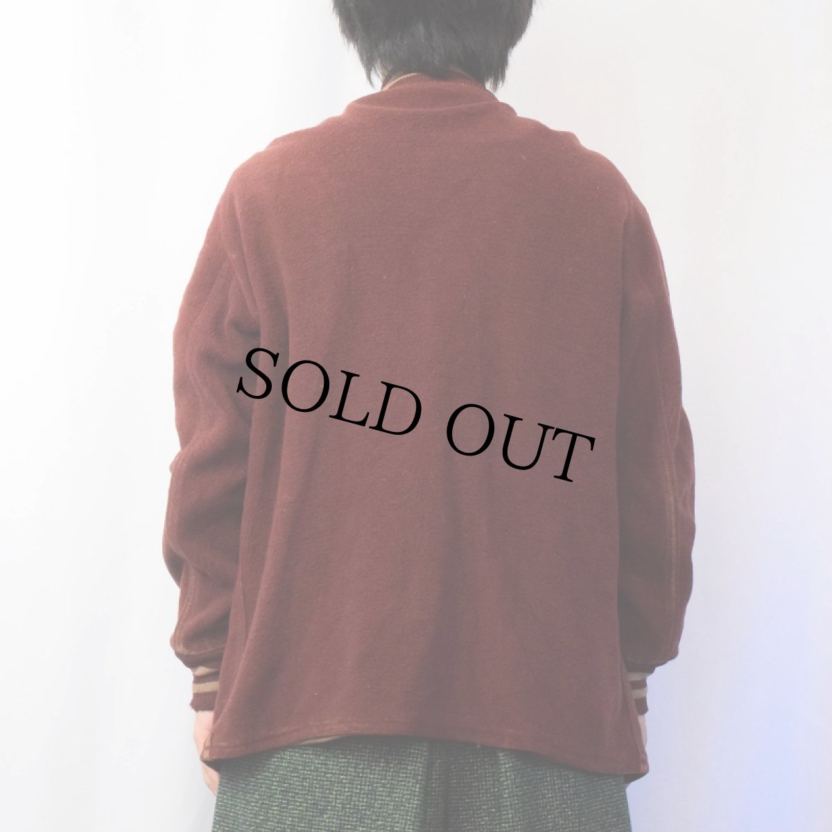 画像3: 60〜70's OXFORD メルトンウールスタジャン (3)