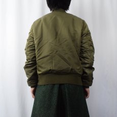 画像4: 民間品 ALPHA INDUSTRIES,INC. MA-1 フライトジャケット MEDIUM (4)
