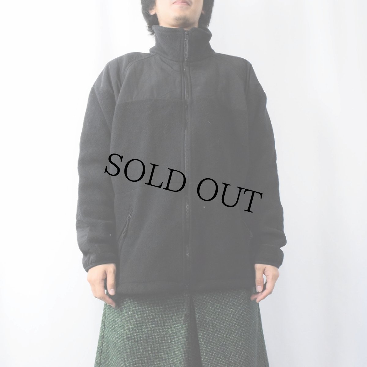 画像2: U.S.MILITARY ECWCS GEN2 "POLAETEC" フリースジャケット BLACK MEDIUM (2)