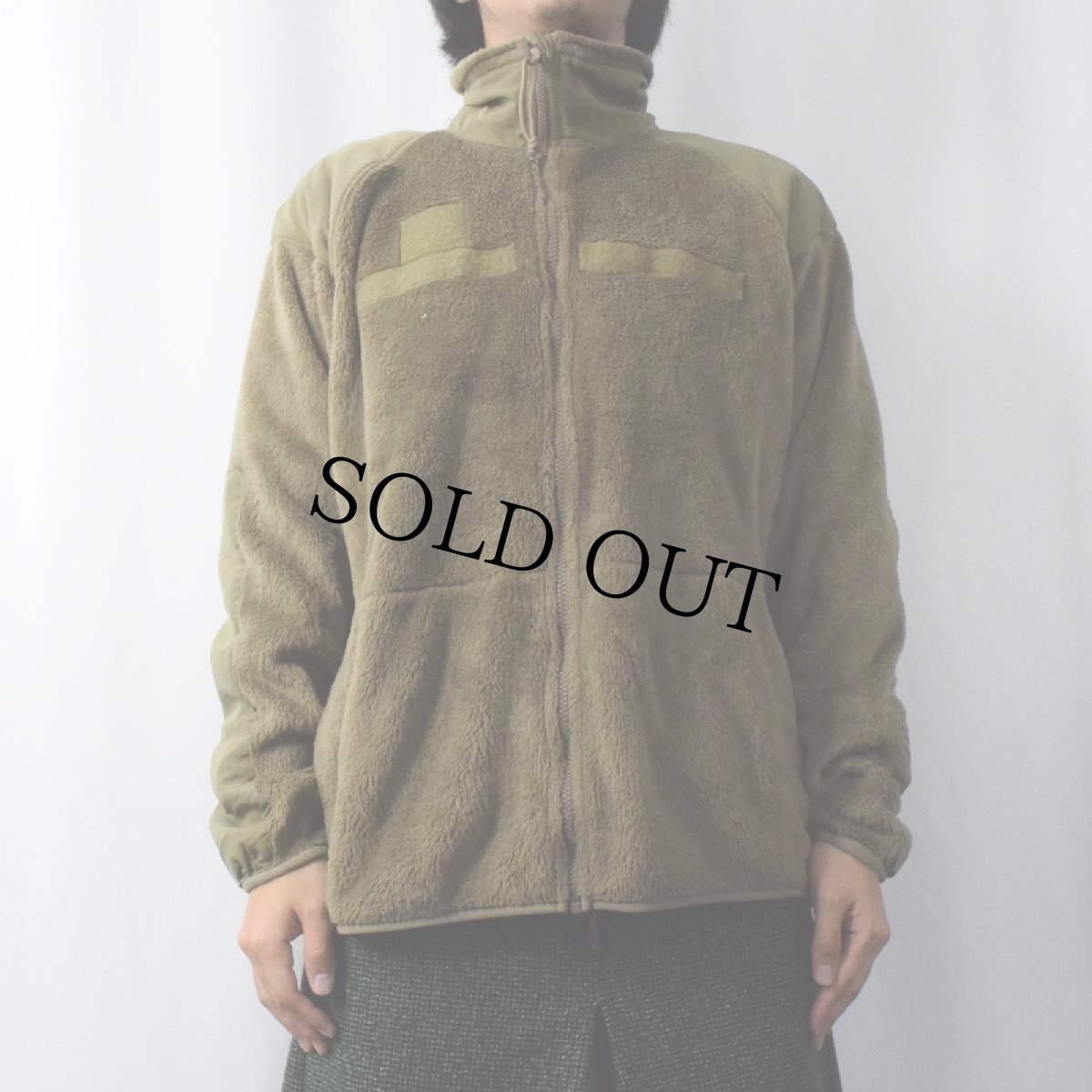 画像2: U.S.MILITARY ECWCS GEN3 Cold Weather "POLARTEC" コヨーテフリースジャケット MEDIUM-REGULAR (2)