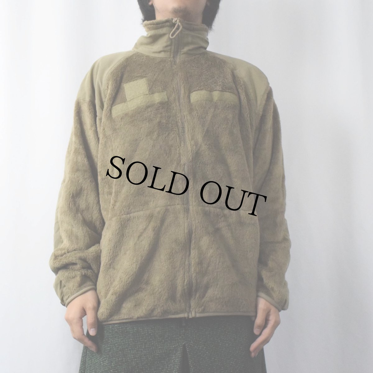 画像2: U.S.MILITARY ECWCS GEN3 Cold Weather "POLARTEC" コヨーテフリースジャケット LARGE-REGULAR (2)