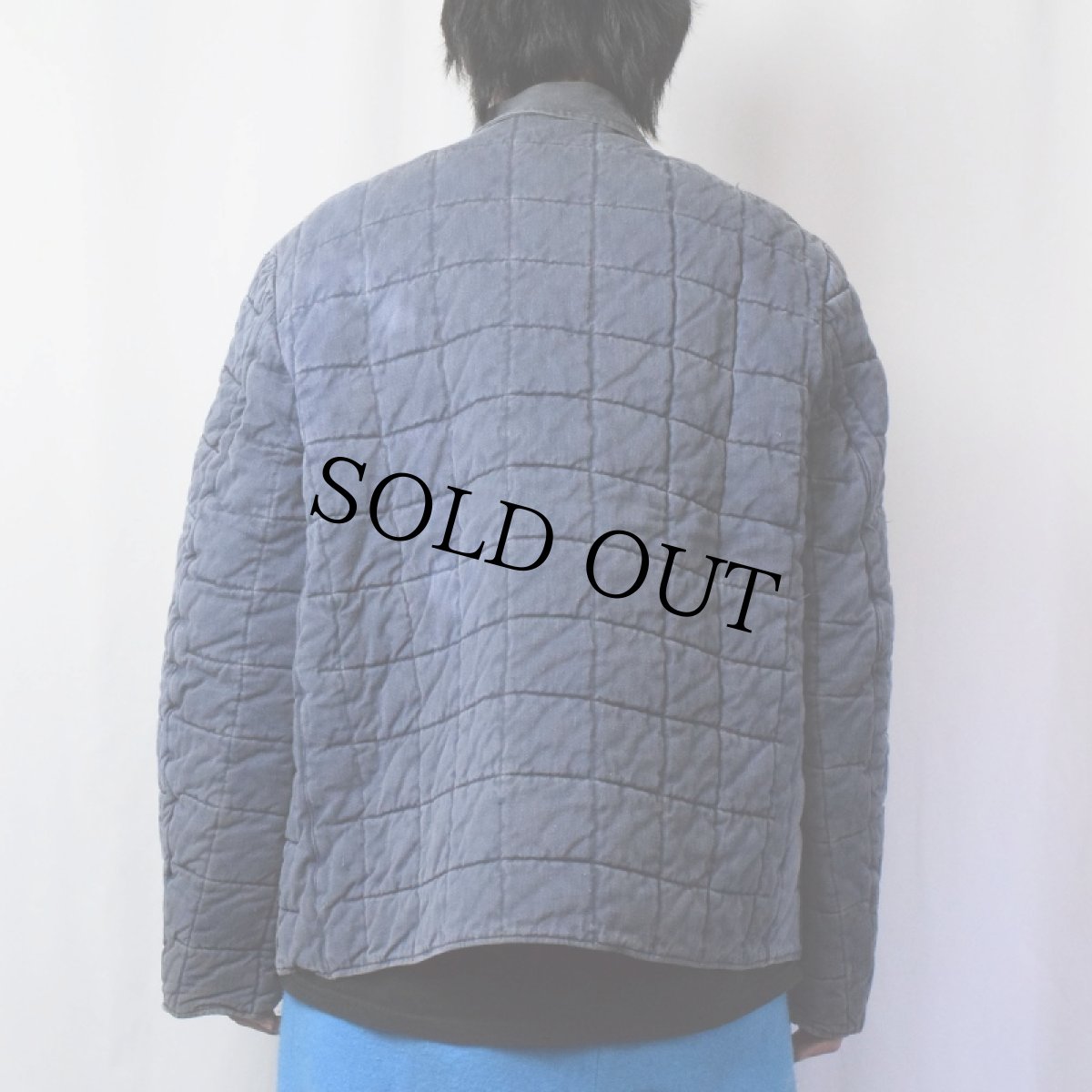 画像3: VINTAGE EURO キルティングワークジャケット SIZE56 (3)