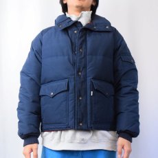 画像2: 70〜80's Levi's USA製 ダウンジャケット NAVY L (2)