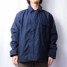 画像2: 90's U.S.NAVY "A-2 アラミド" ノーメックス デッキジャケット NAVY LARGE (2)