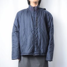 画像2: POLO Ralph Lauren フード付き ポリエステル中綿ジャケット NAVY XXL (2)