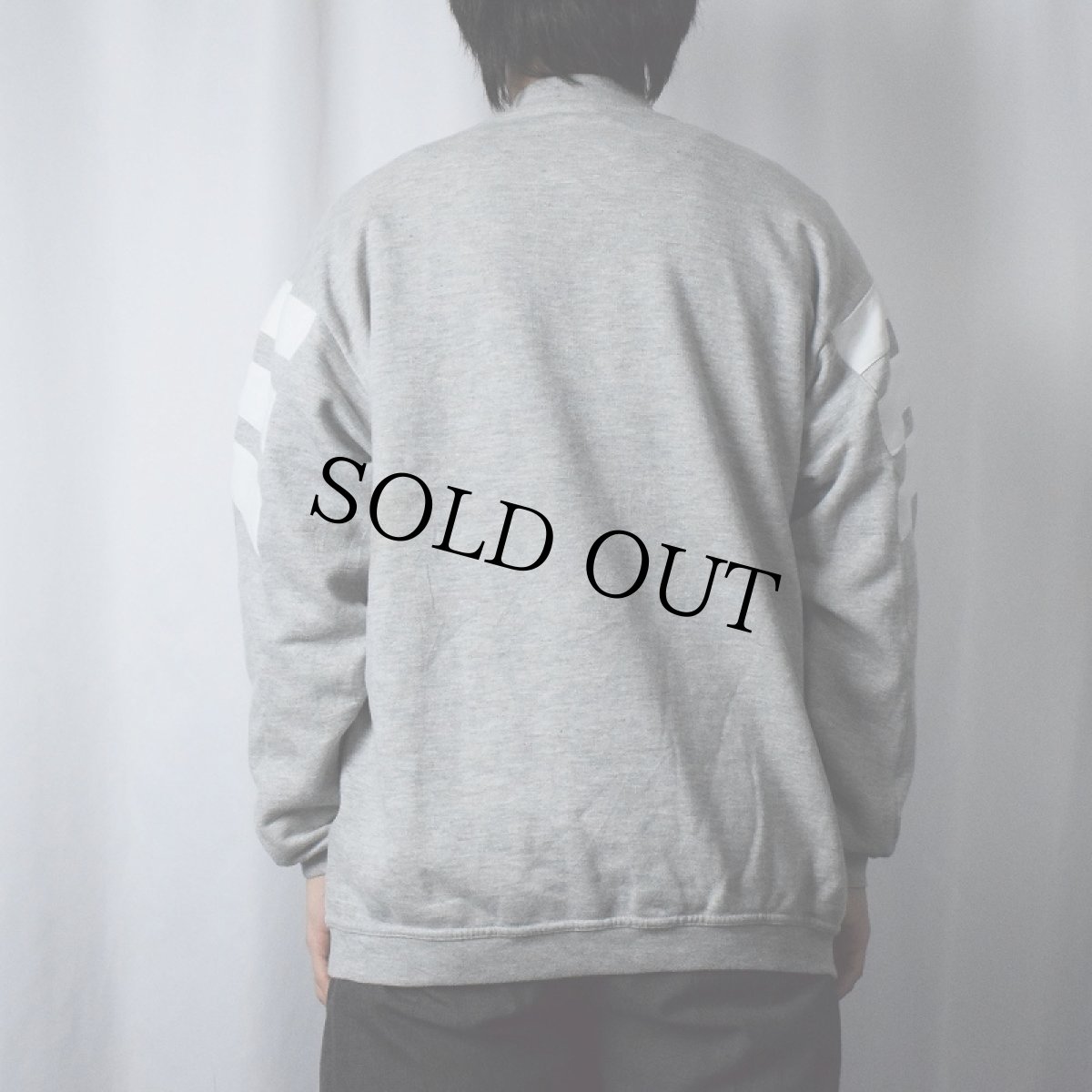 画像3: 90〜2000's adidas EQUIPMENT 切り替えデザイン ロゴ刺繍スウェット M (3)