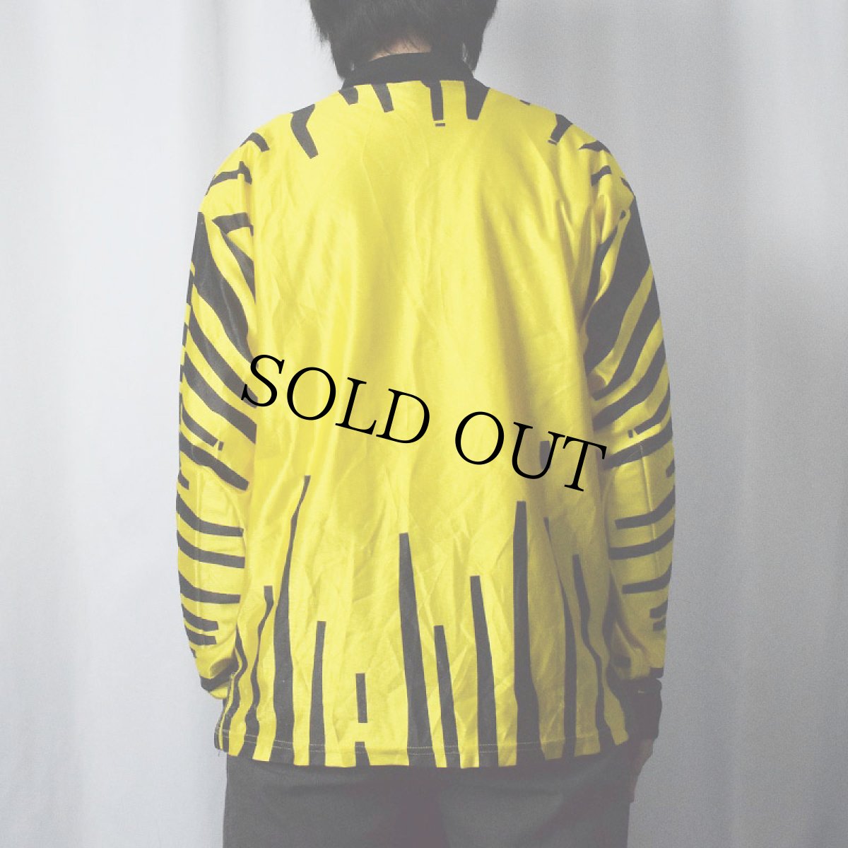 画像3: 90's diadora USA製 タイガー柄 ゲームシャツ M (3)