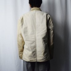 画像3: 70's Carhartt プリントタグ ブランケットライナー ダック ミシガンチェアコート SIZE44L (3)