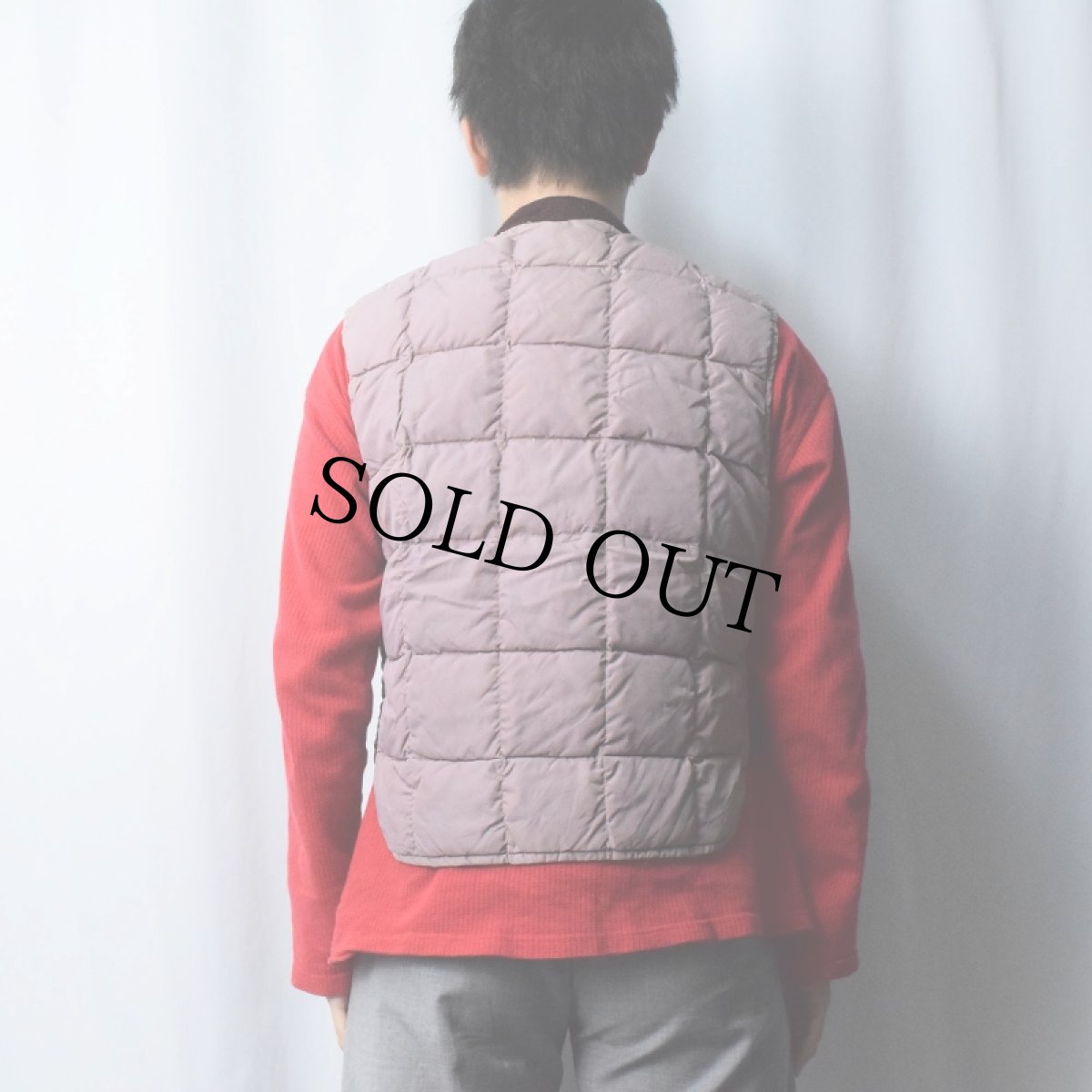 画像3: 50's FALCON BRAND "Chill-Dodger" キルティングダウンベスト SIZE42 (3)