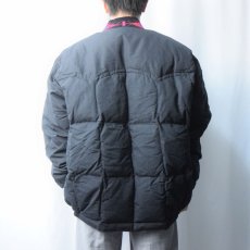 画像3: 80〜90's Comfy USA製 ネイティブ柄 ダウンジャケット BLACK (3)