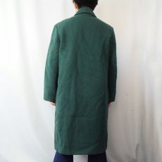 画像3: 【SALE】 90's ショールカラー ダブルブレスト チェスターコート SIZE48 (3)