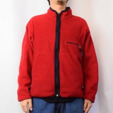 画像5: 90's Patagonia USA製 リバーシブル グリセードフリースジャケット L (5)