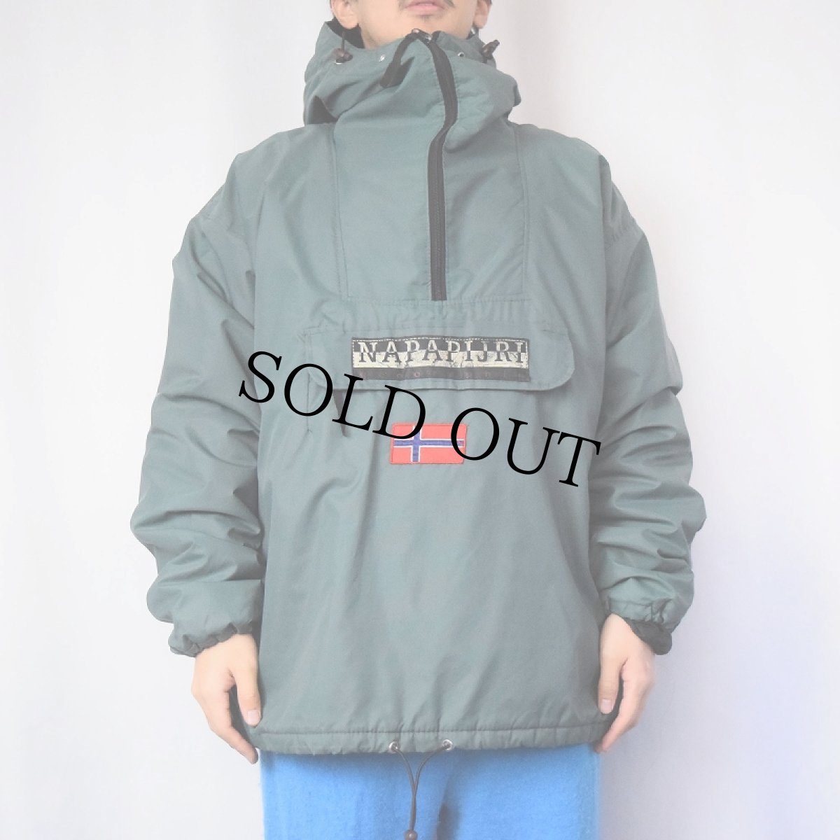 画像2: NAPAPIJRI "SKIDOO" アノラックパーカー XL (2)