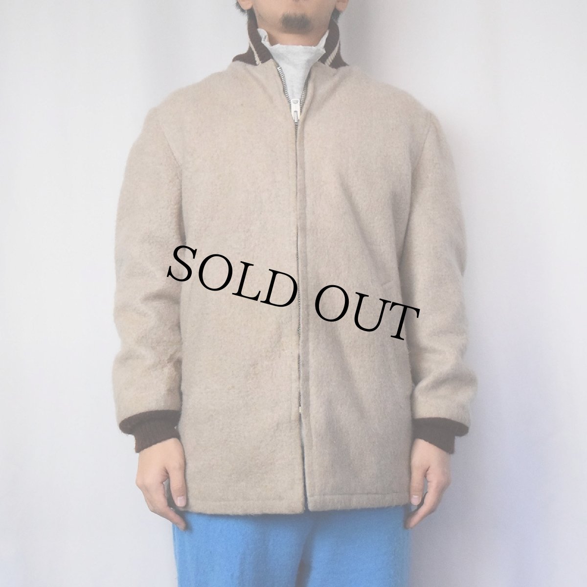 画像2: 60's McGREGOR USA製 ファラオジャケット SIZE40 (2)