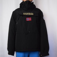 画像2: NAPAPIJRI "SKIDOO" アノラックパーカー BLACK XXXL (2)