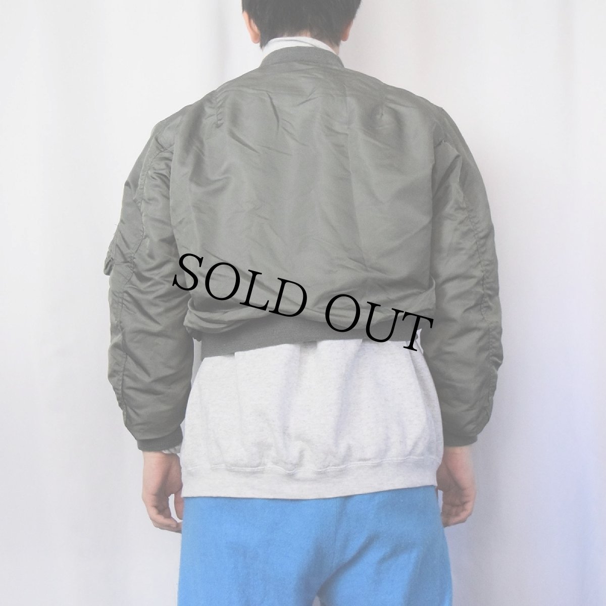 画像4: 60's U.S.AIR FORCE L-2B フライトジャケット MEDIUM (4)