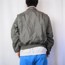 画像3: 80's U.S.AIR FORCE CWU-45/P 最初期型 フライトジャケット LARGE (3)