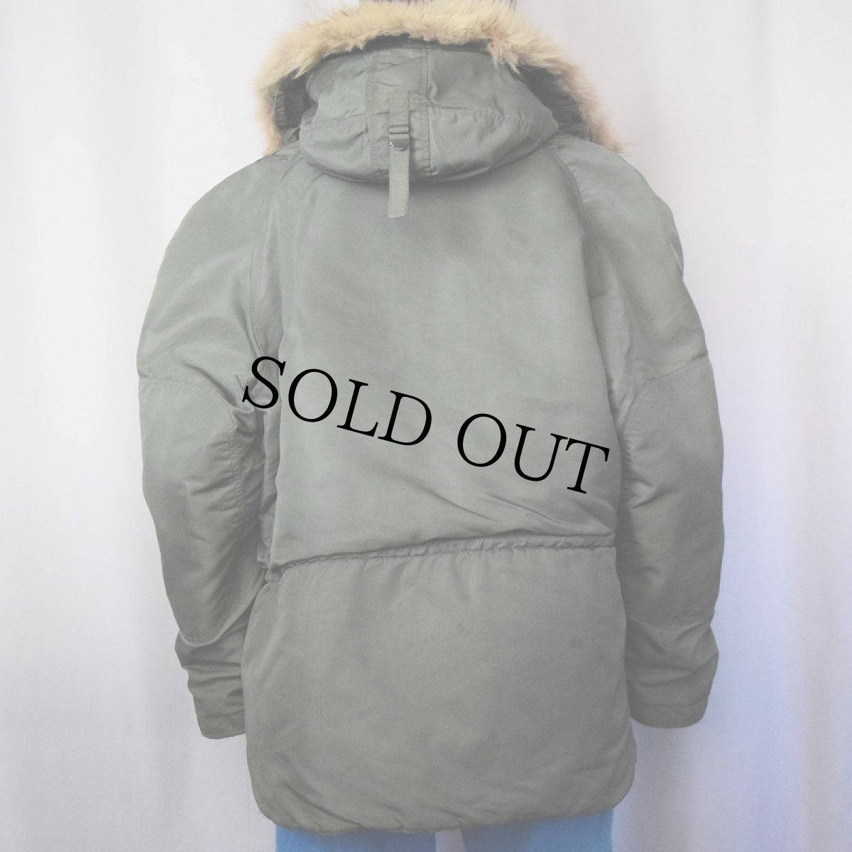 画像3: 60's U.S.AIR FORCE N3-B フライトジャケット LARGE (3)