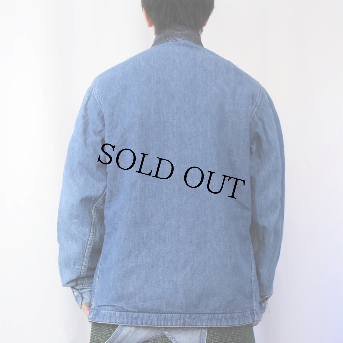 画像3: 70's DEE CEE USA製 ブランケットライナー デニムカバーオール (3)