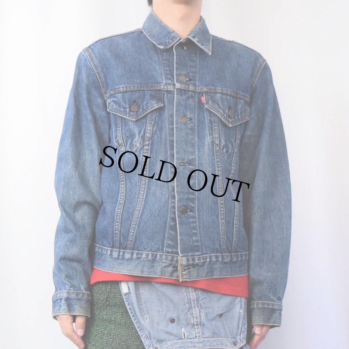 画像2: 70〜80's Levi's 70505-0217 デニムジャケット SIZE44 (2)
