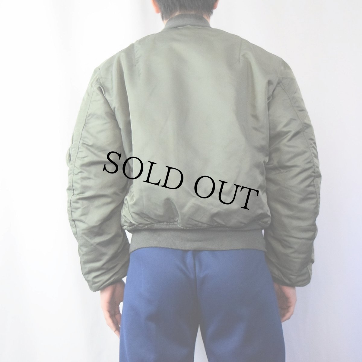 画像4: 60's U.S.AIR FORCE MA-1 D-TYPE フライトジャケット MEDIUM (4)