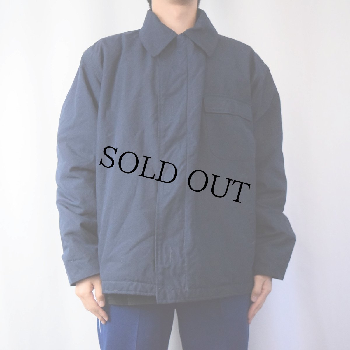 画像2: 90's U.S.NAVY "A-2 アラミド" ノーメックス デッキジャケット X-LARGE (2)