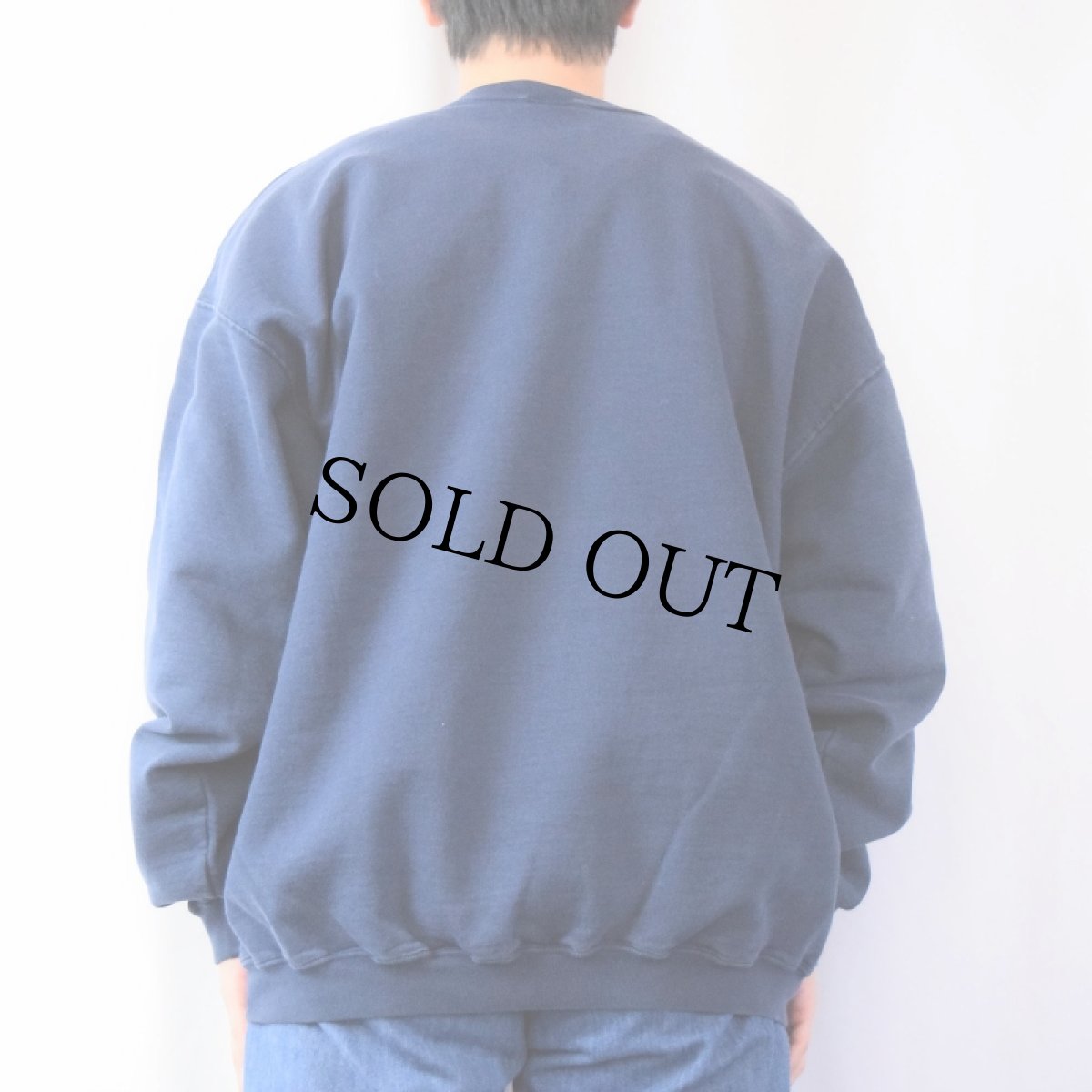 画像3: 90's COAST GUARD プリントスウェット NAVY XL (3)