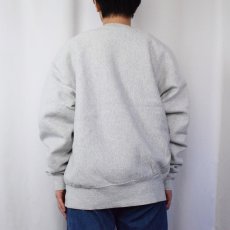 画像3: 90's Lee USA製 REVERSE WEAVE TYPE "WHITMAN LACROSSE" プリントスウェット XL (3)