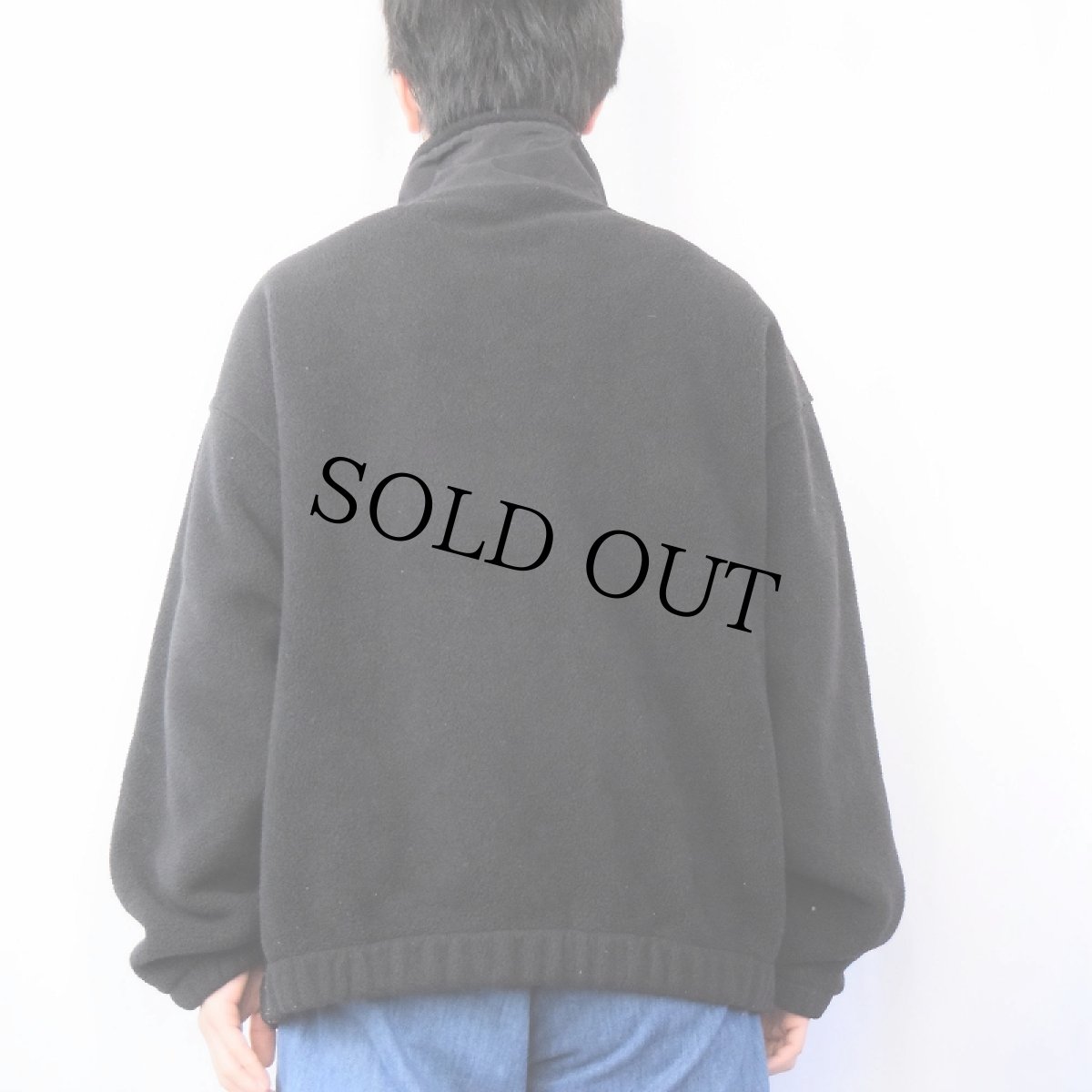 画像3: 90's Eddie Bauer EBTEK USA製 "POLARTEC" フリースジャケット BLACK XL (3)