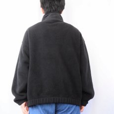 画像3: 90's Eddie Bauer EBTEK USA製 "POLARTEC" フリースジャケット BLACK XL (3)