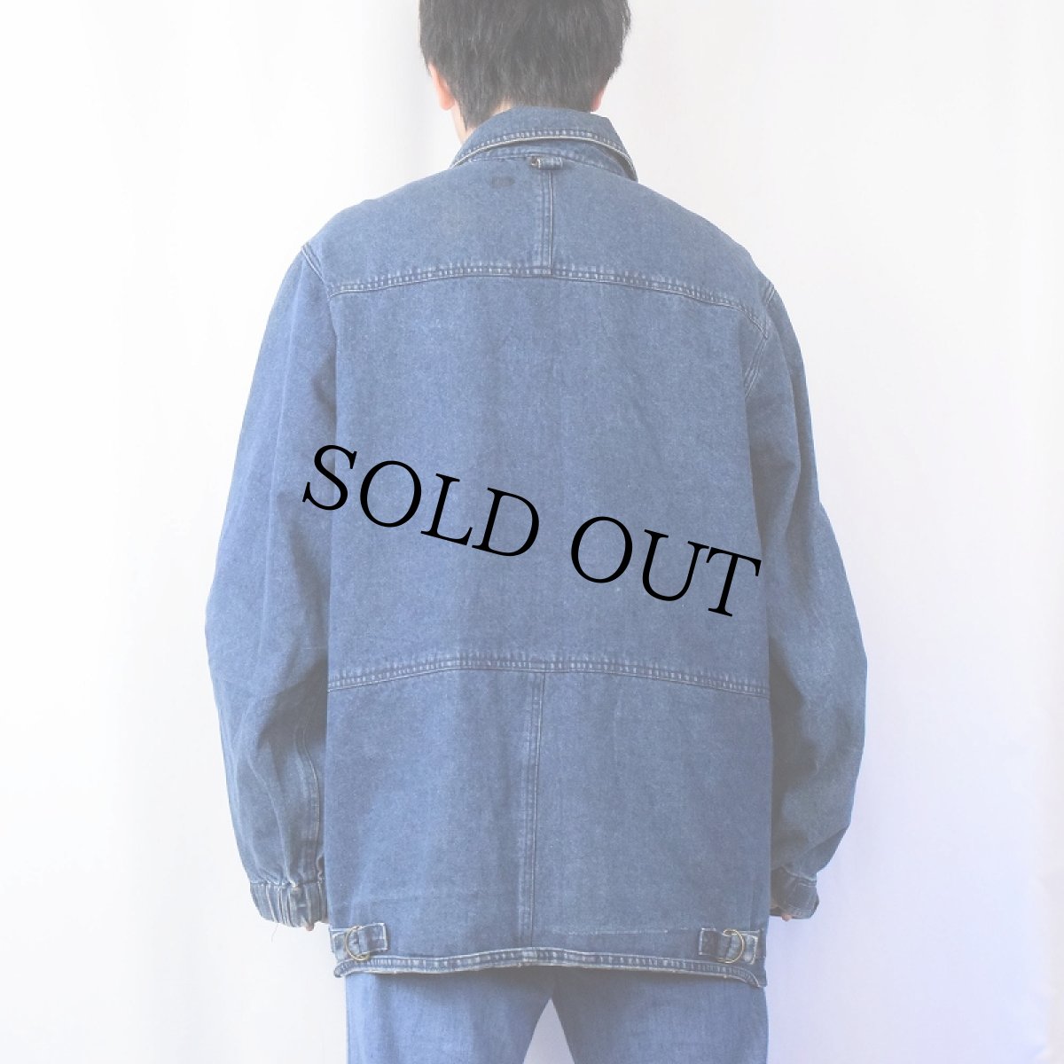 画像3: 80〜90's REDHEAD デニムハンティングジャケット L (3)