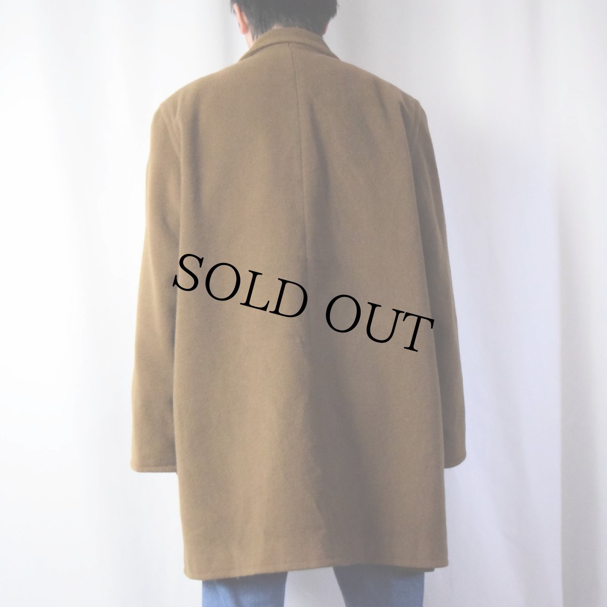 画像3: 70〜80's L.L.Bean ダブルブレスト ウールコート (3)