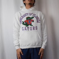 画像2: 80's RUSSELL ATHLETIC USA製 "GATORS" キャラクタープリントスウェットフーディ M (2)