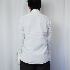 画像3: GUCCI ITALY製 モノグラム刺繍 コットン長袖シャツ SIZE39 (3)