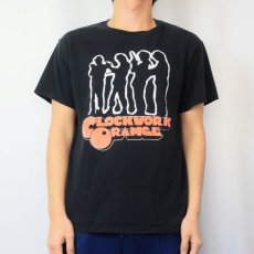 画像2: 90〜2000's CLOCKWORK ORANGE 映画プリントTシャツ M (2)